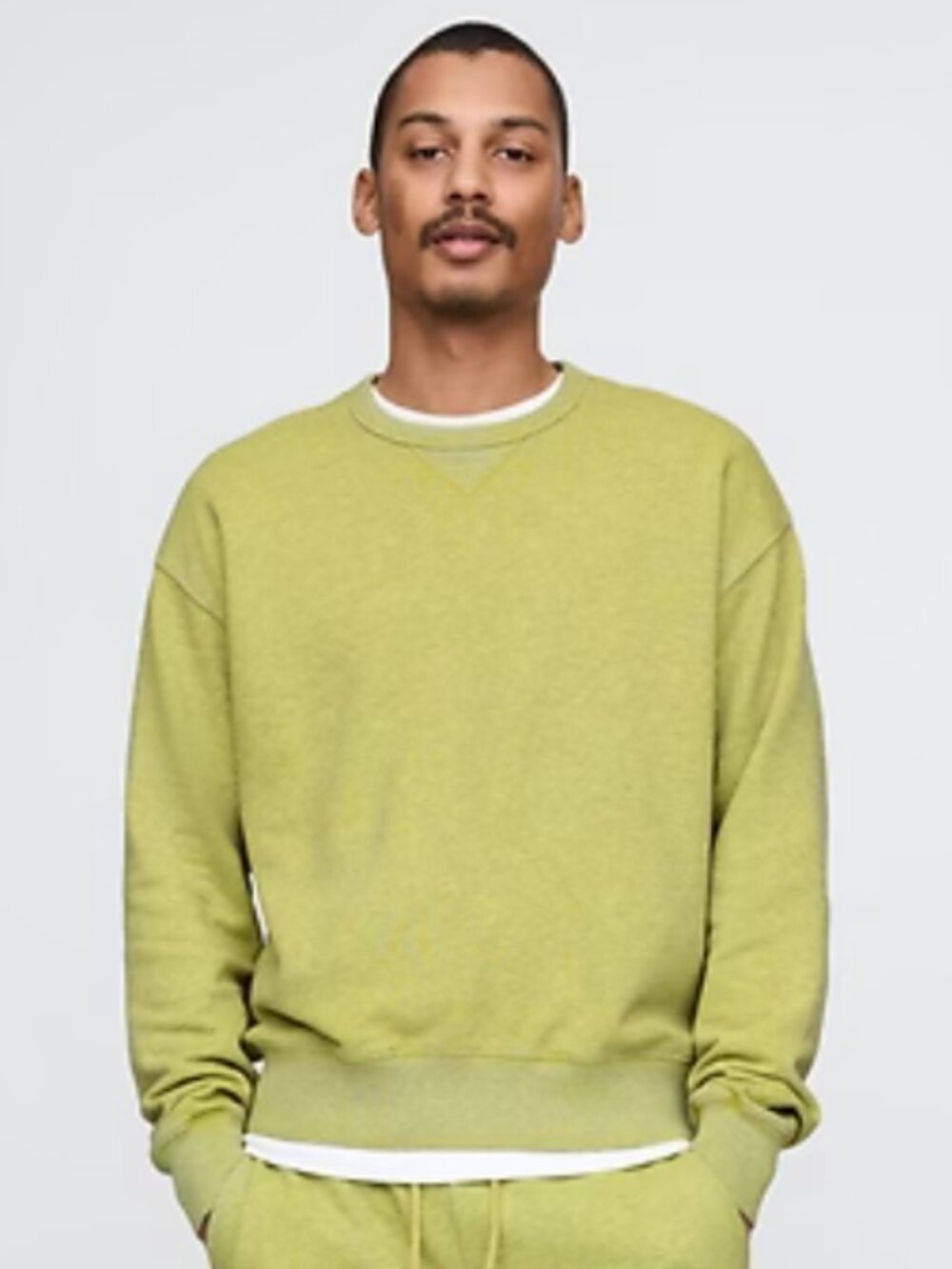 Gap Oversized Heavyweight Sweatshirt - Limon